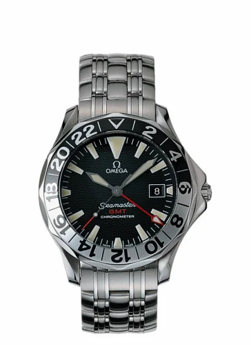 Omega Seamaster Diver 300M Automatic 41 GMT Stainless Steel / Black / Bracelet / 50th Anniversary 2534.50.00 (25345000)